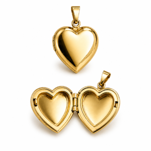 RELICARIO CORAZON DORADO