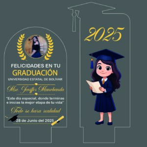19 PLACA GRADUACION 2 PARTES
