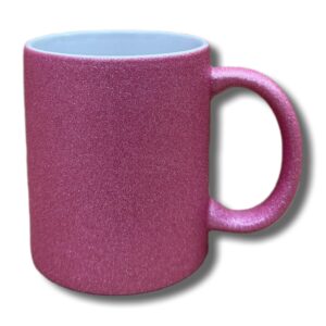 Jarro Rosado Brilloso Personalizado