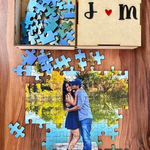 Rompecabezas Personalizado + caja de mdf