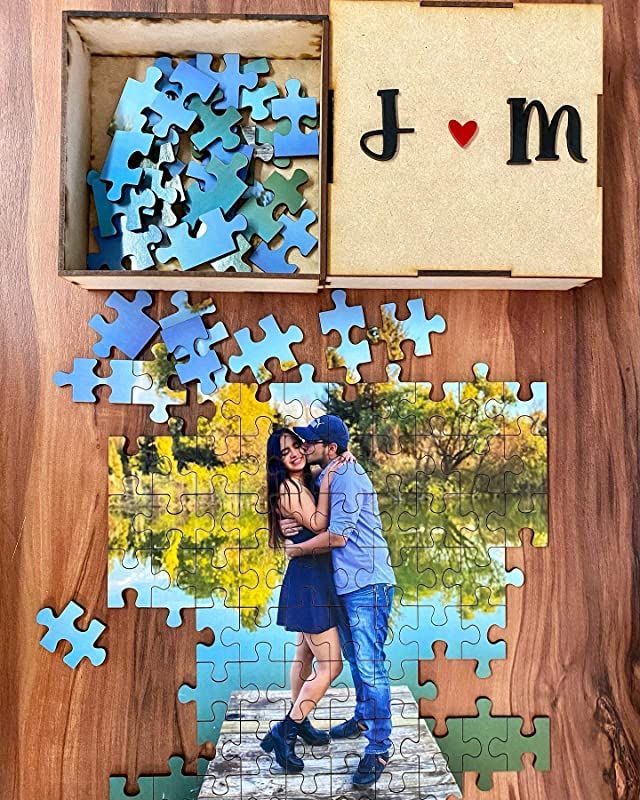 Rompecabezas Personalizado + caja de mdf