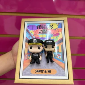 Funko de 7 cm en pareja