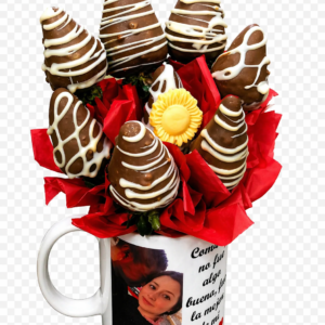 Bouquet de Fresas con Chocolate Premium