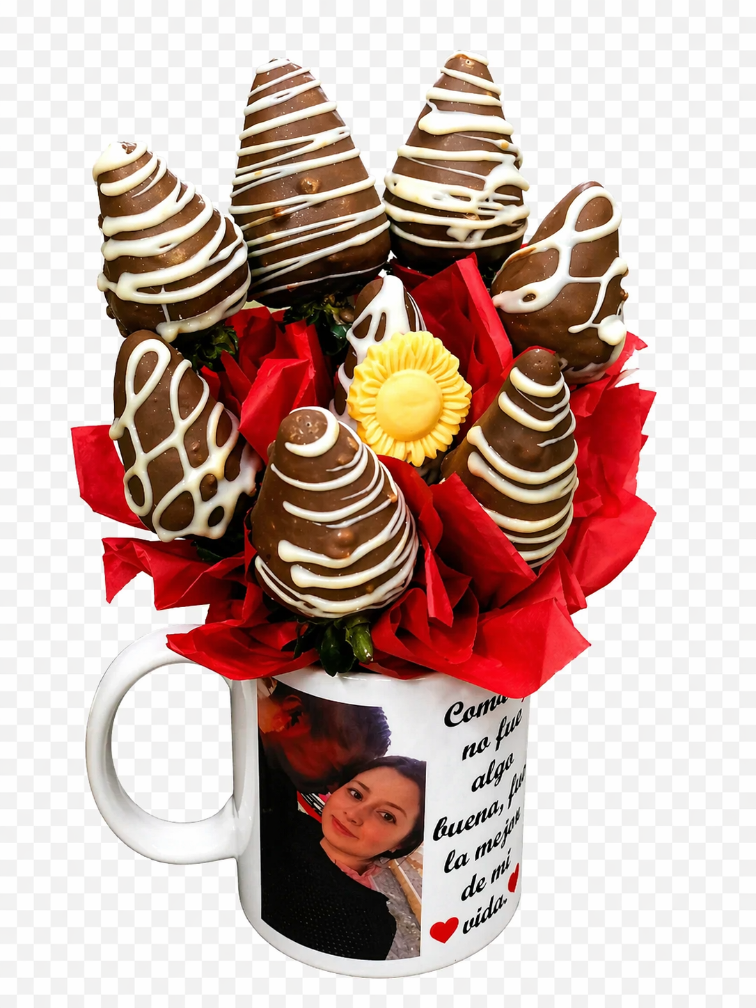 Bouquet de Fresas con Chocolate Premium