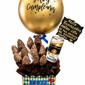 Caja Cumpleaños Dorado