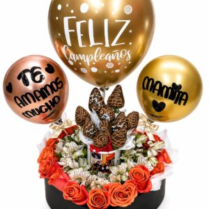 Bouquet Dorado de Celebración