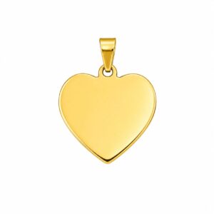 COLLAR CORAZON DORADO 2