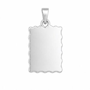 COLLAR PLACA ONDULADA PLAT