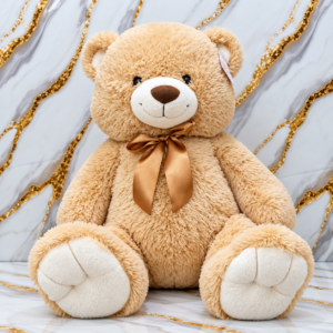 OSO SENTADO LASO CAFÉ 55CM
